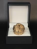 🎁 9ct Gold Filled Ace of Spades Saddle Ring (100% off)