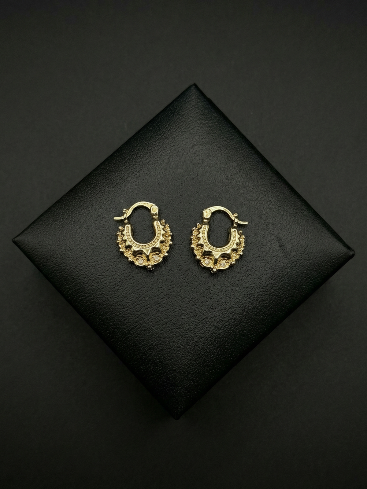 9ct Gold filled Baby Creole Earrings