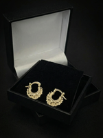9ct Gold filled Baby Creole Earrings