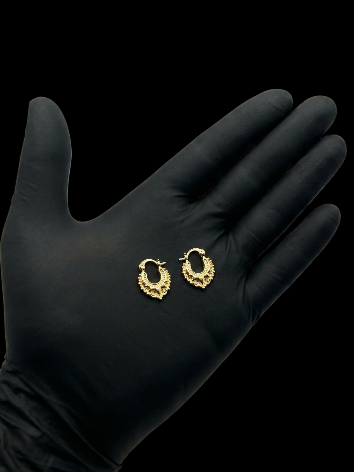 9ct Gold filled Baby Creole Earrings