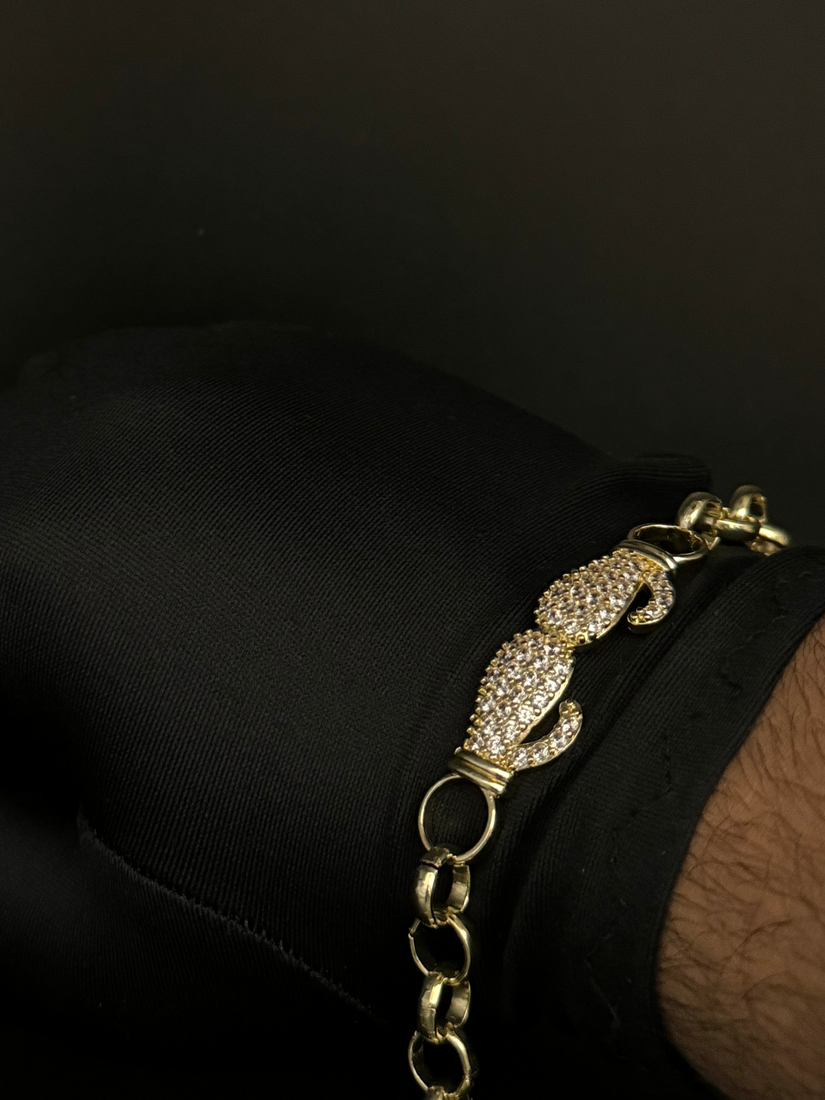 Gold Filled Kids Charm Belcher Bracelets