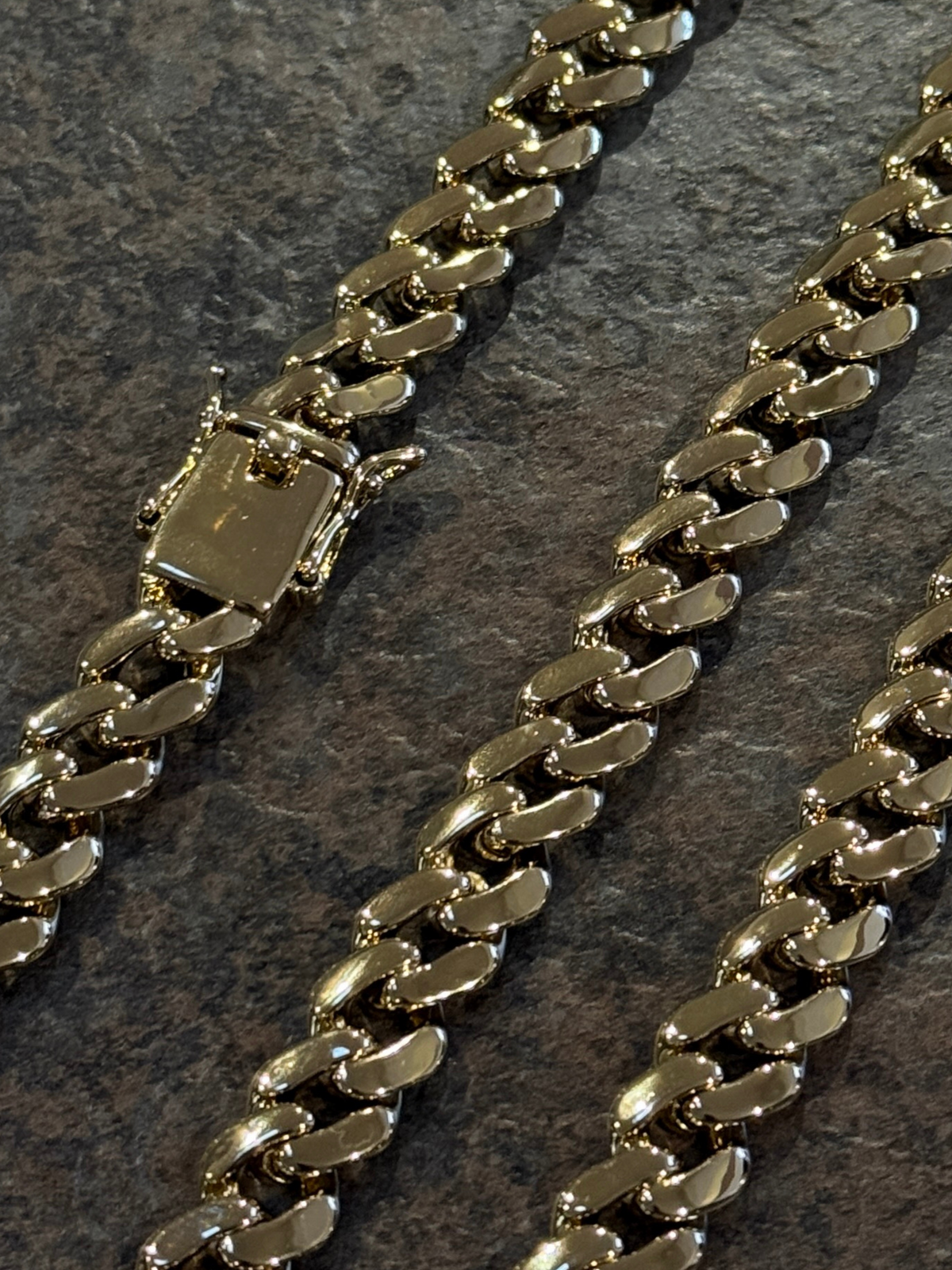 9ct Gold Filled Cuban Chain 10mm