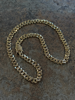 9ct Gold Filled Cuban Chain 10mm