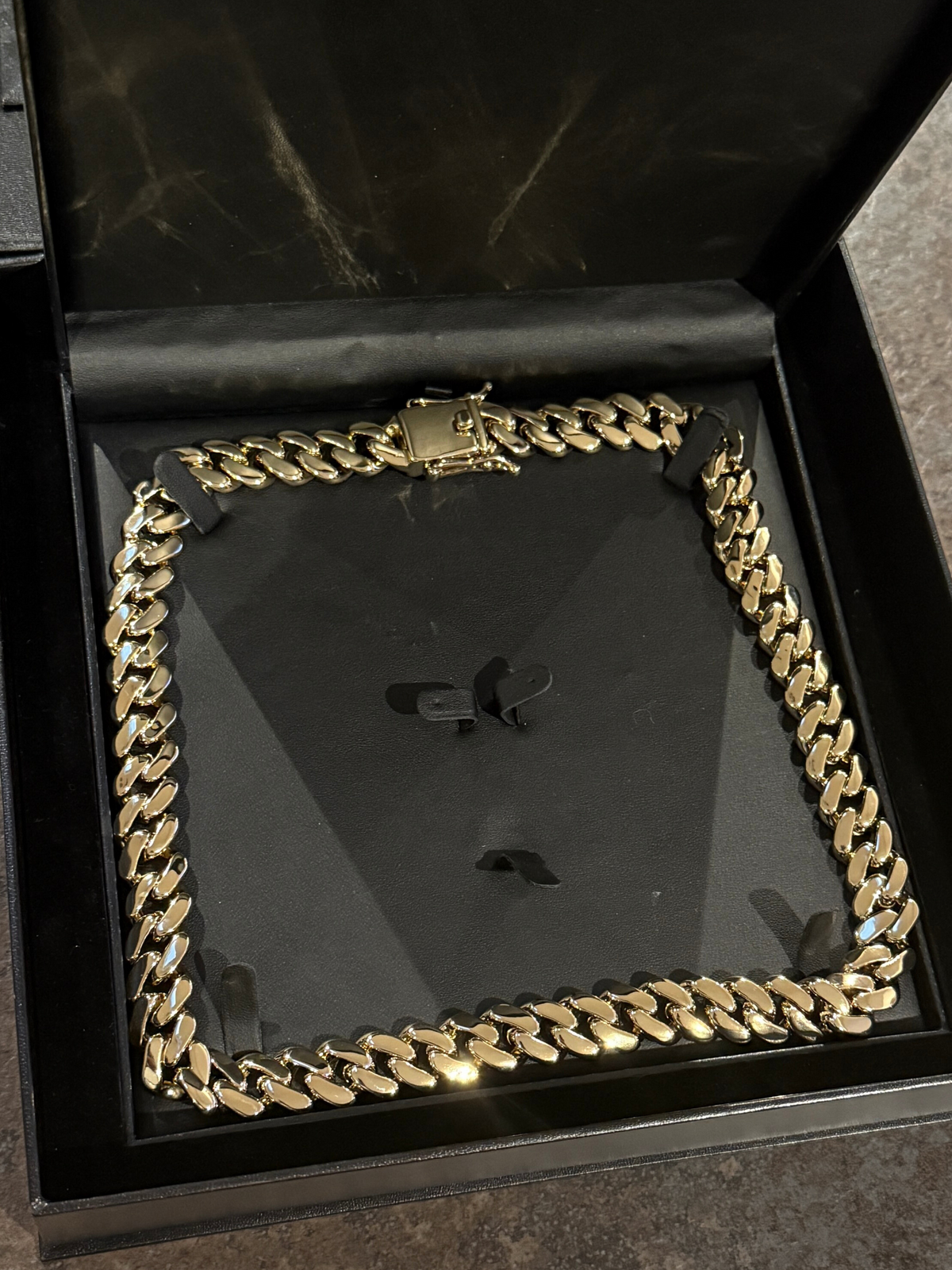 9ct Gold Filled Cuban Chain 15mm