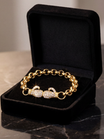 Gold Filled Kids Charm Belcher Bracelets