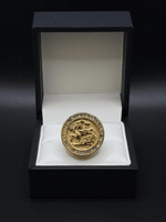 ๐ 9ct Gold Filled Diamond Sovereign Ring (100% off)