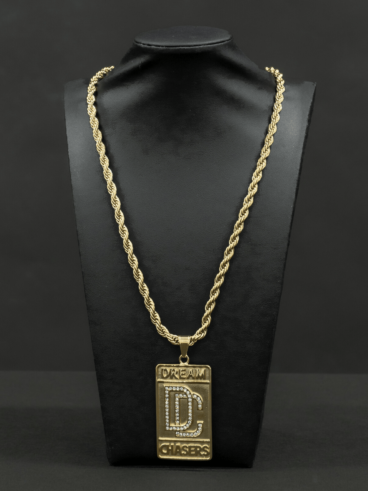 Gold Filled DreamChaser Pendant On A 6mm Rope Chain