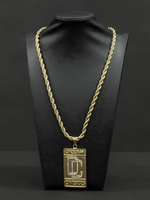 Gold Filled DreamChaser Pendant On A 6mm Rope Chain