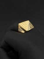 9ct Gold Filled Pyramid Ring