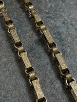 9ct Gold Filled Gypsy Link Belcher Chain 13mm
