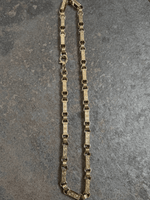 9ct Gold Filled Gypsy Link Belcher Chain 13mm