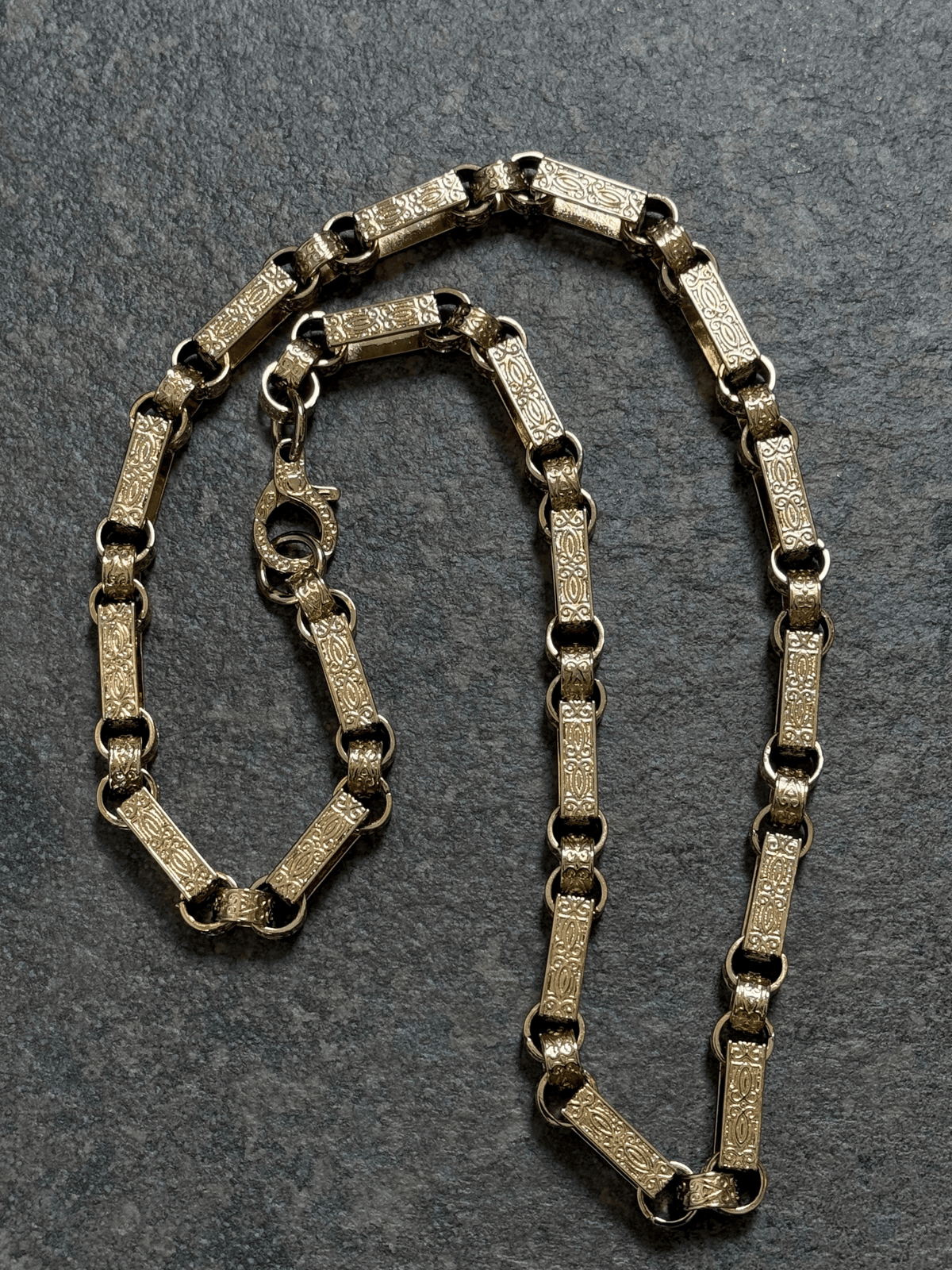 9ct Gold Filled Gypsy Link Belcher Chain 13mm