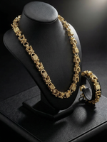 9ct Gold Filled Lego Set 13mm