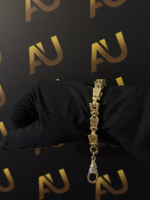 9ct Gold Filled Lego Bracelet 10mm