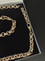 9ct Gold Filled Full Patterned Belcher Set 12mm