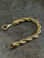9ct Gold Filled Rope Bracelet 12mm
