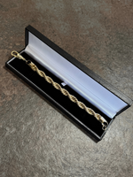9ct Gold Filled Rope Bracelet 12mm