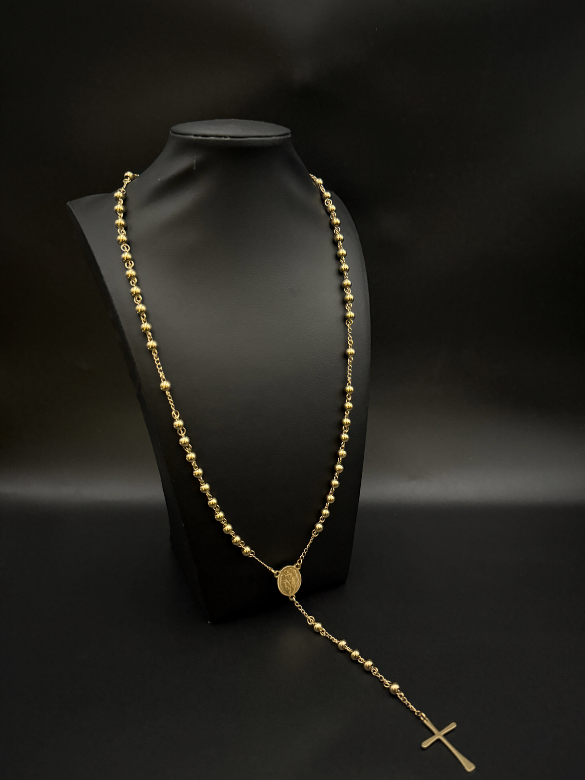 Gold Filled Rosary Bead Chain
