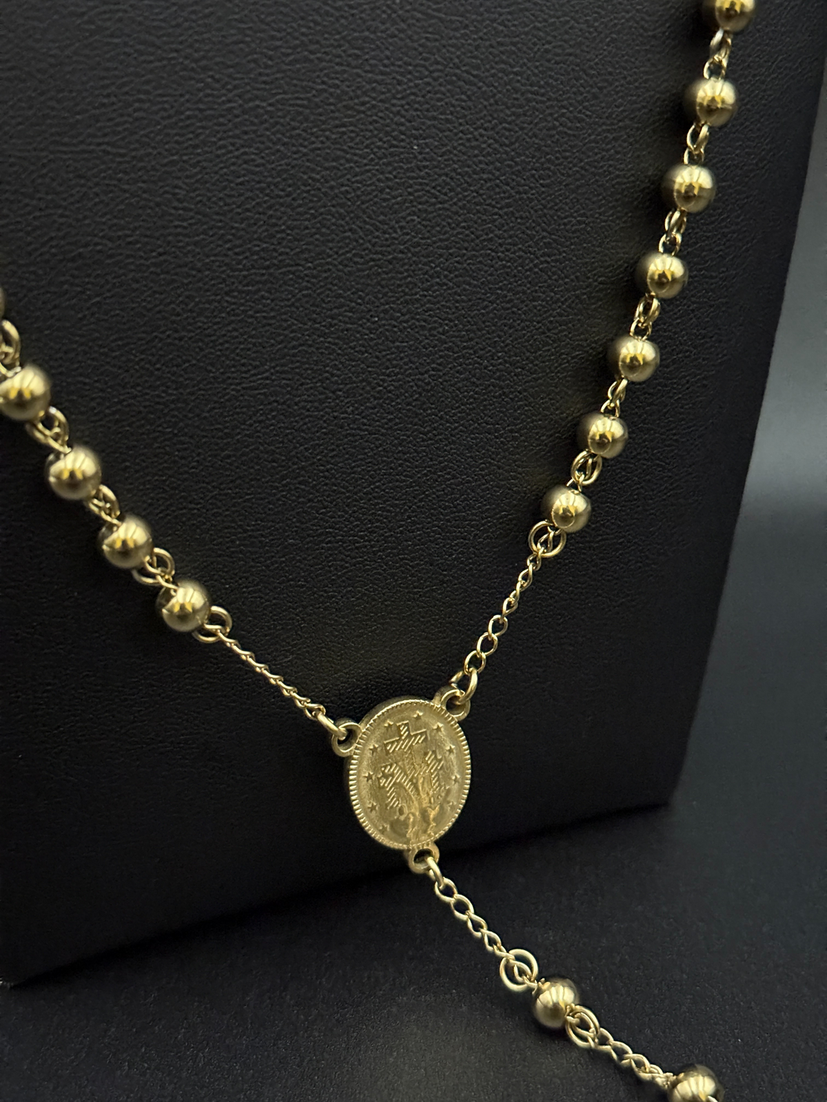 Gold Filled Rosary Bead Chain