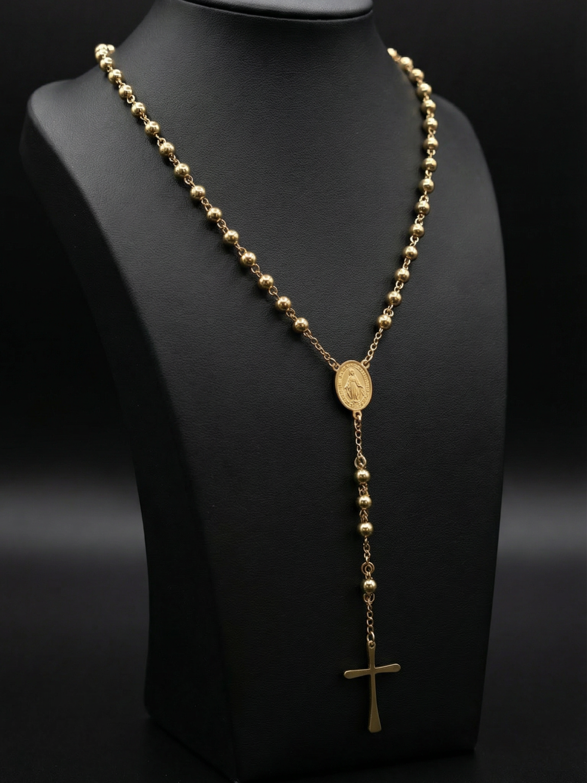 Gold Filled Rosary Bead Chain