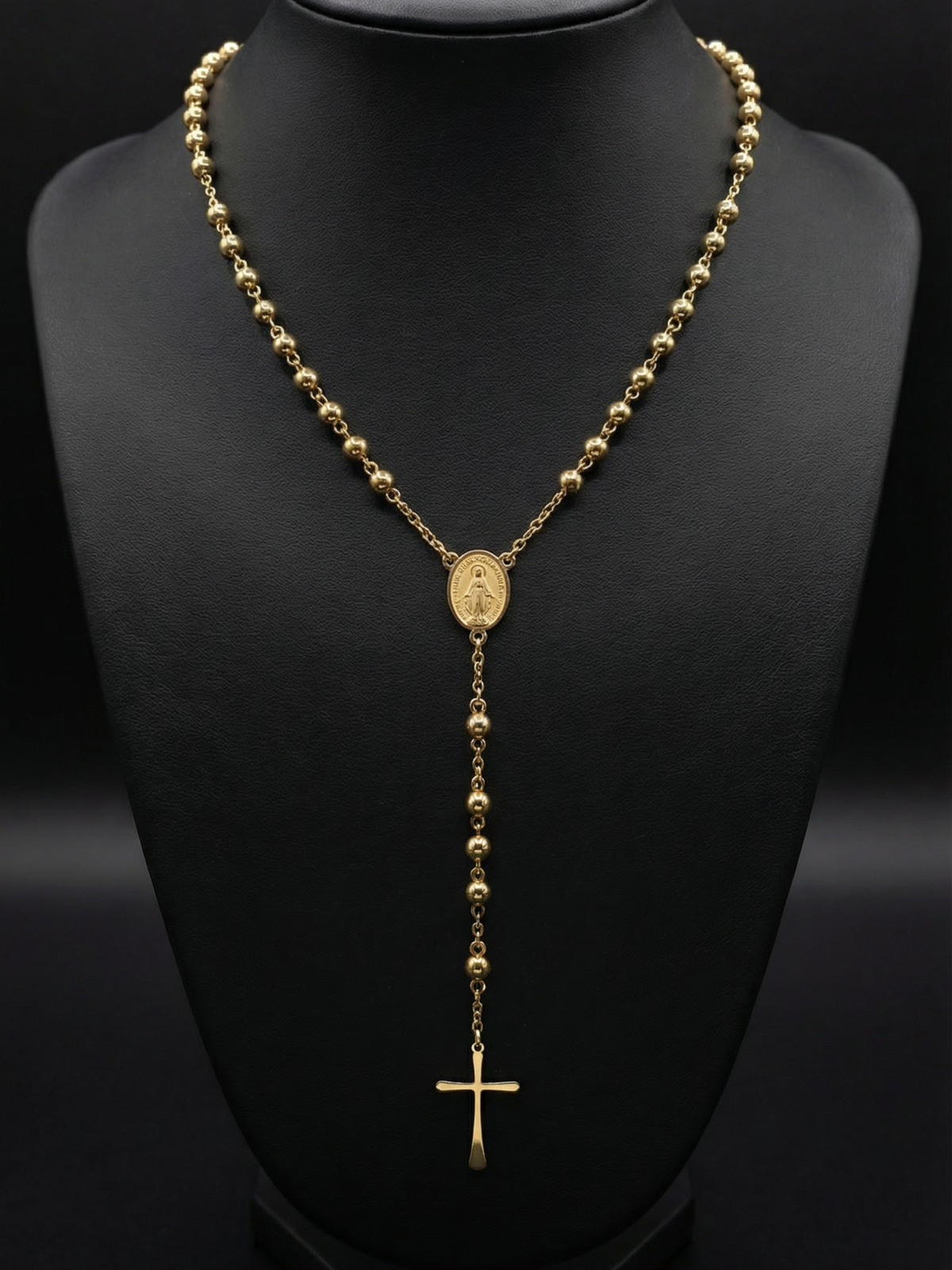 Gold Filled Rosary Bead Chain