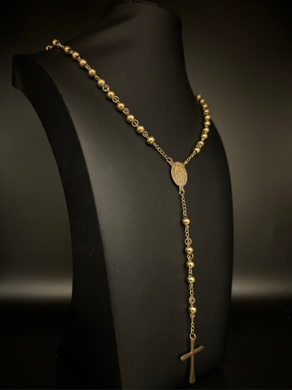 Gold Filled Rosary Bead Chain