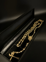 Gold Filled Rosary Bead Chain