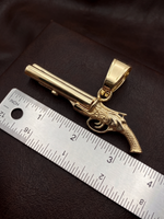 9ct Gold Filled Shotgun Pendant