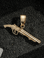 9ct Gold Filled Shotgun Pendant