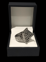 9ct Gold Filled Castle Pyramid Ring