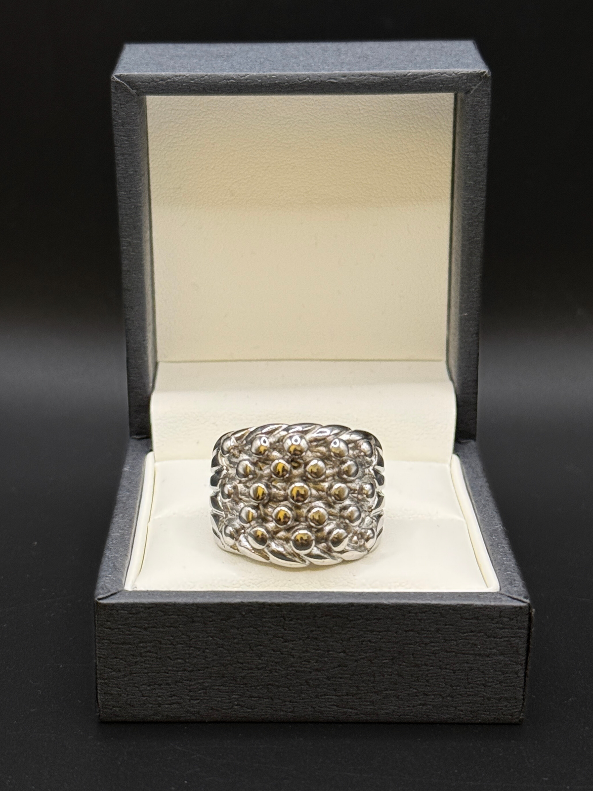 9ct Gold Filled Small 5 Row Keeper Ring