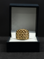 9ct Gold Filled Small 5 Row Keeper Ring