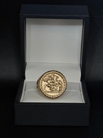 9ct Gold Filled Half Sovereign Ring