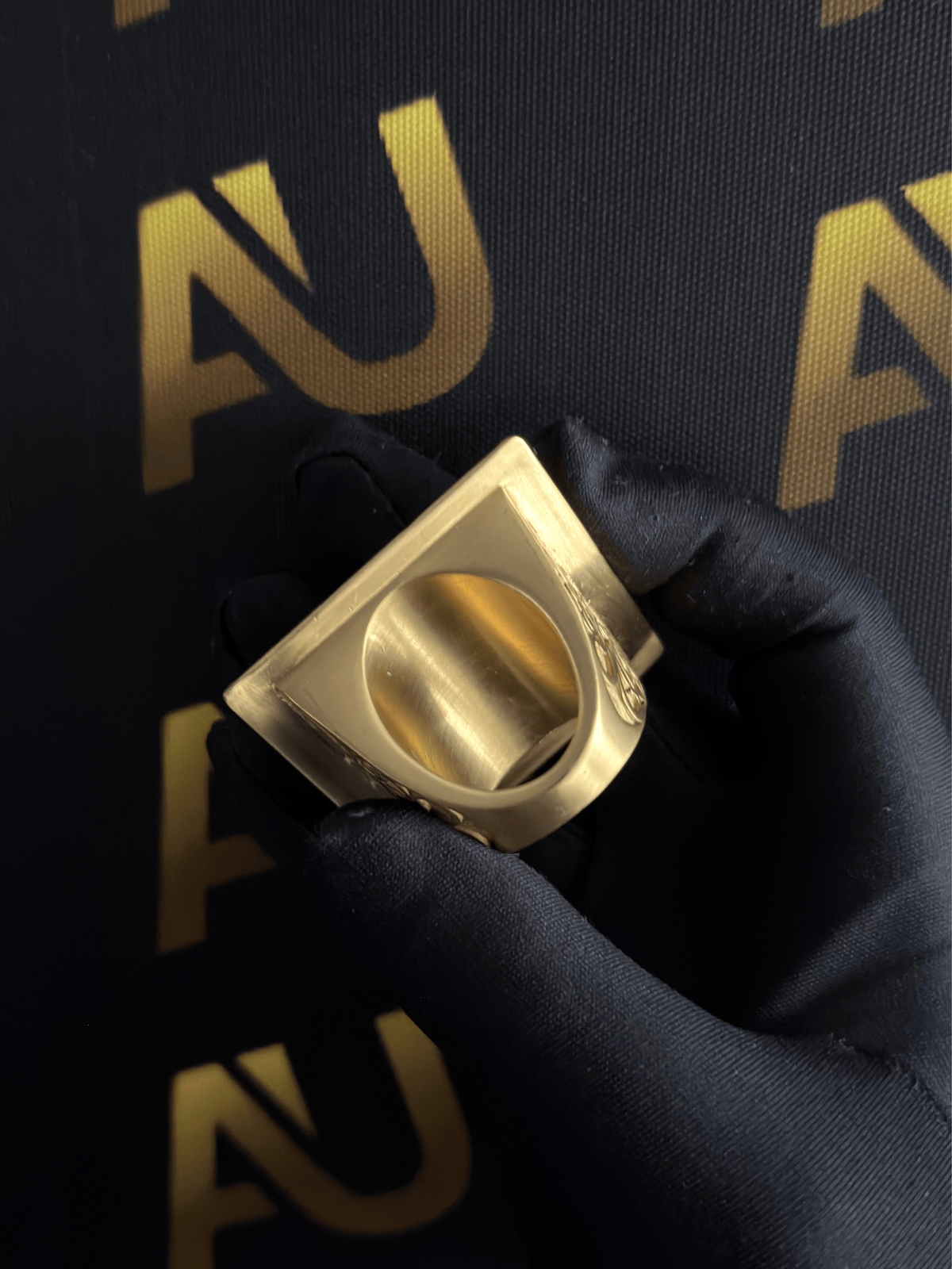 9ct Gold Filled Worlds Biggest Pyramid Ring