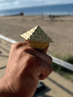 9ct Gold Filled Worlds Biggest Pyramid Ring