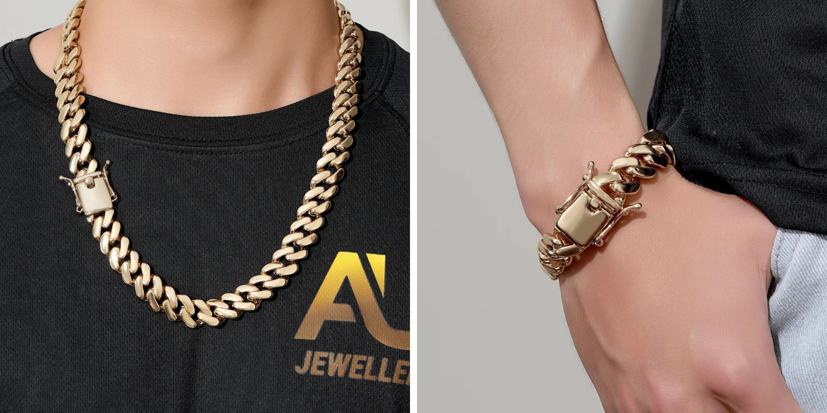 cuban jewellery gold-filled