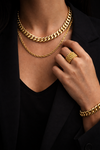 how to style bold gold-filled jewellery