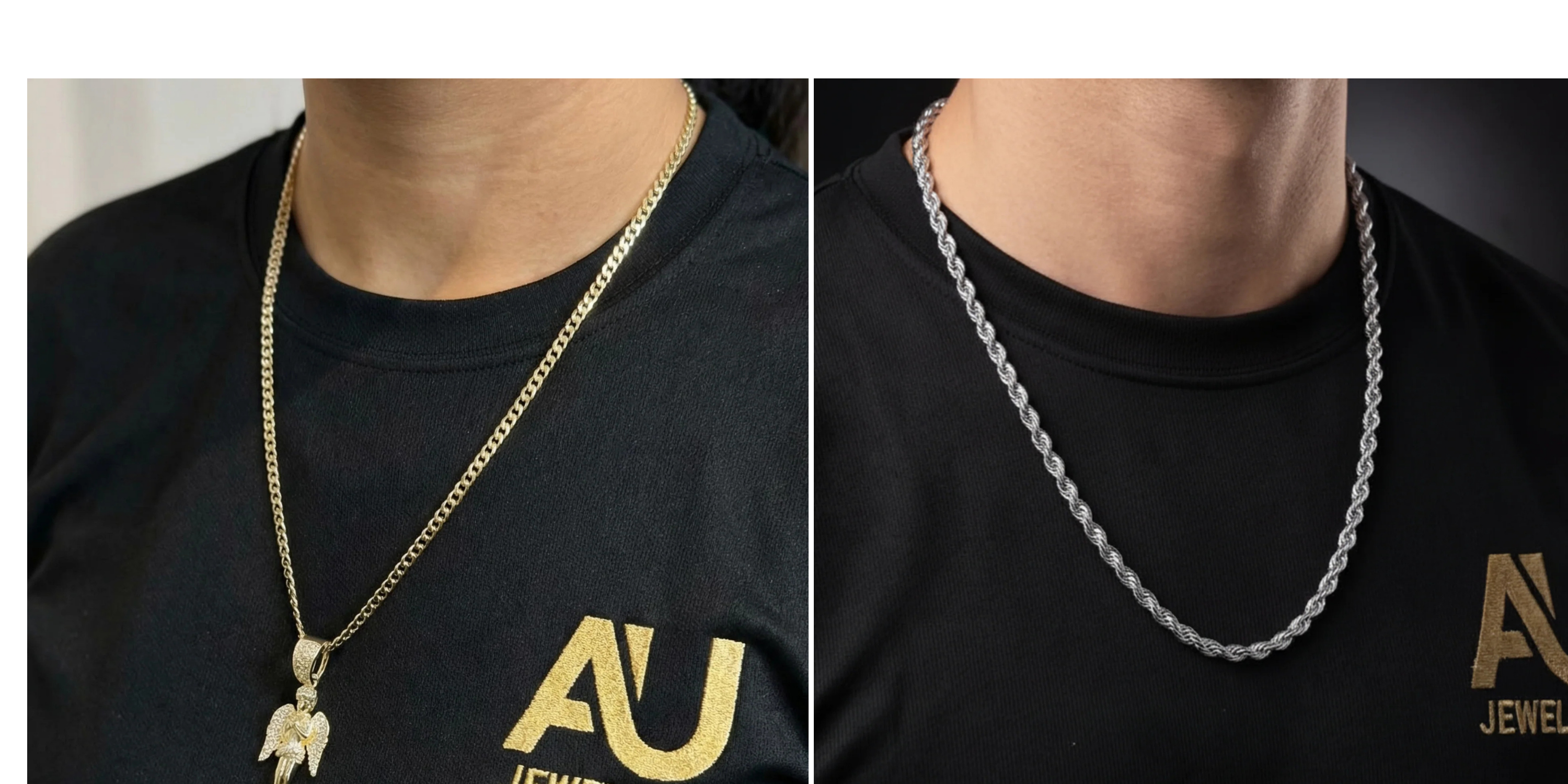 silver vs gold jewellery