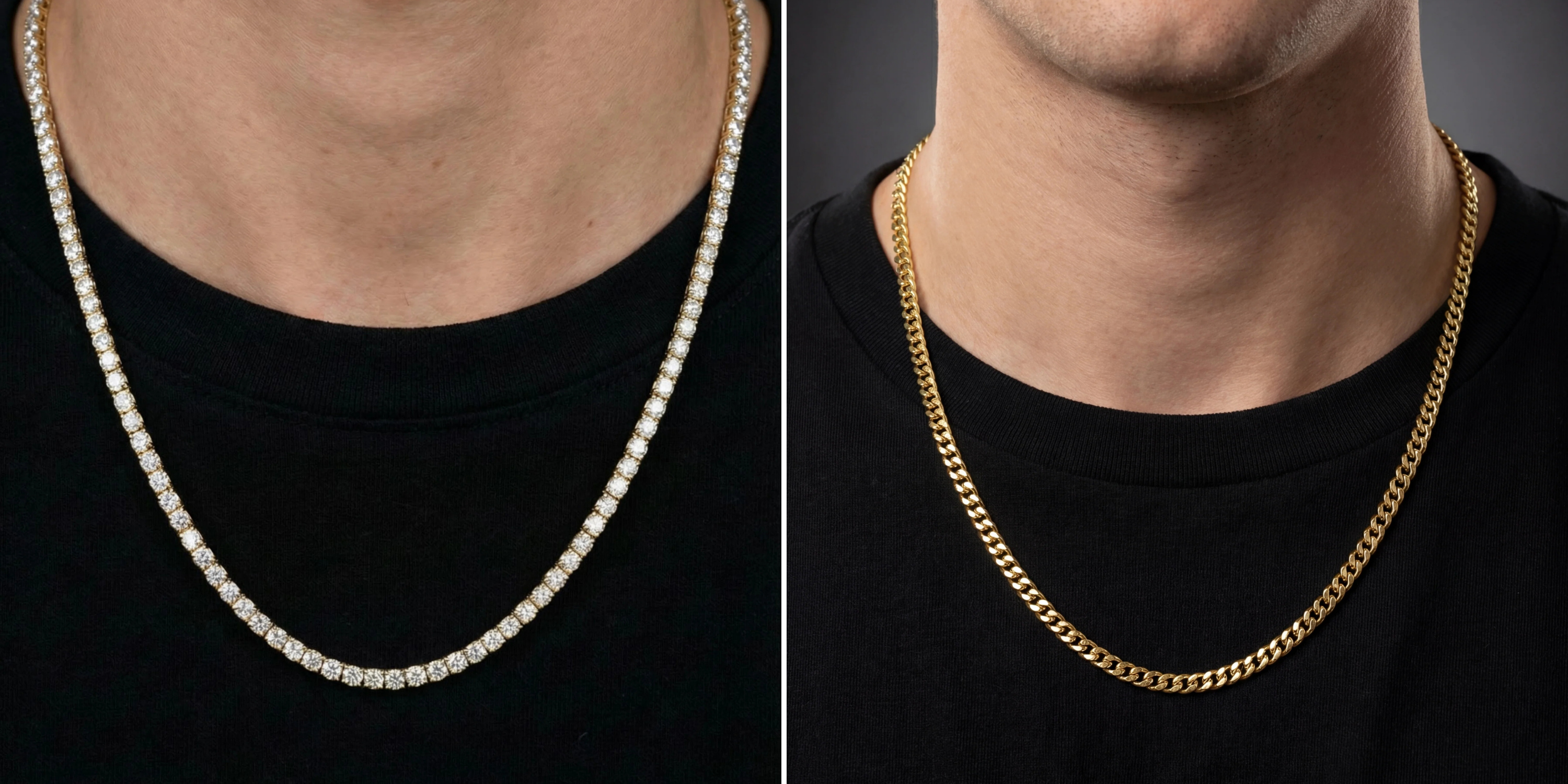 Tennis Chain vs Cuban Chain