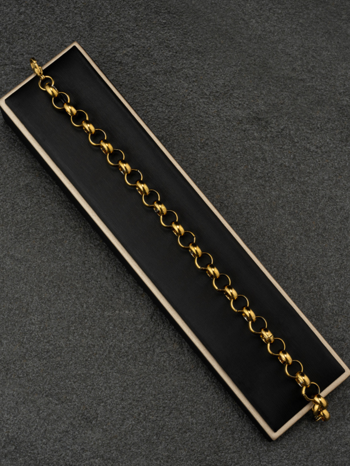 9ct Gold Filled Belcher Bracelet 10mm