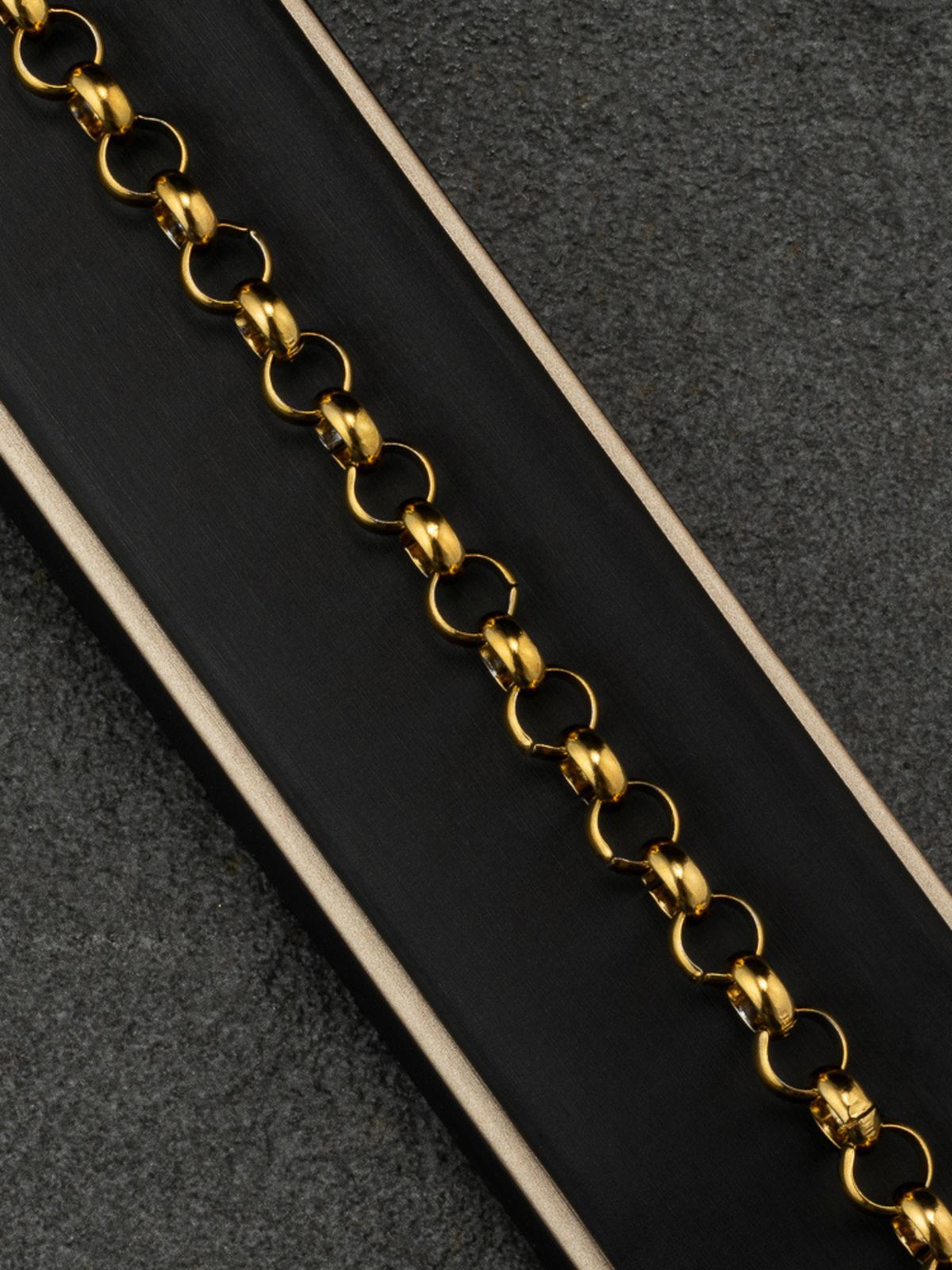 9ct Gold Filled Belcher Bracelet 10mm