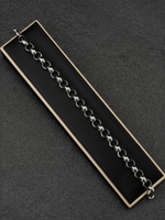 Silver Belcher Bracelet 10mm