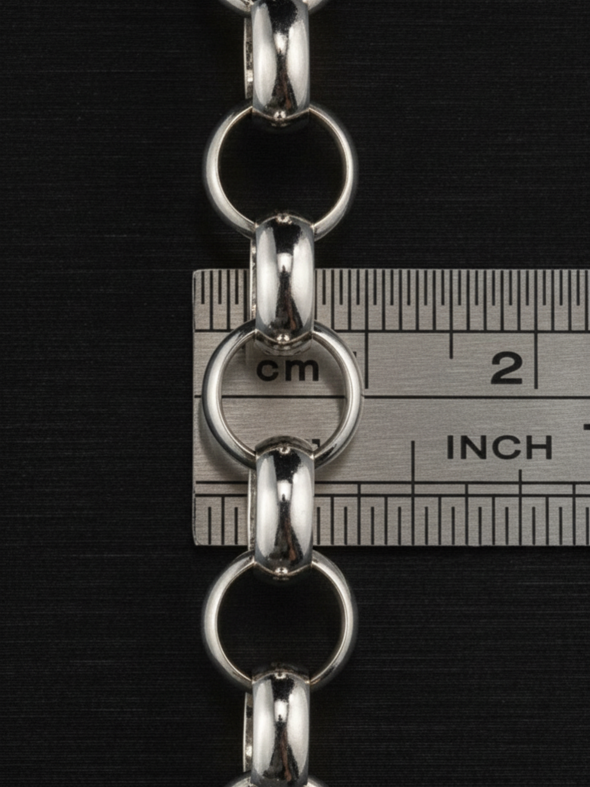 Silver Belcher Bracelet 10mm