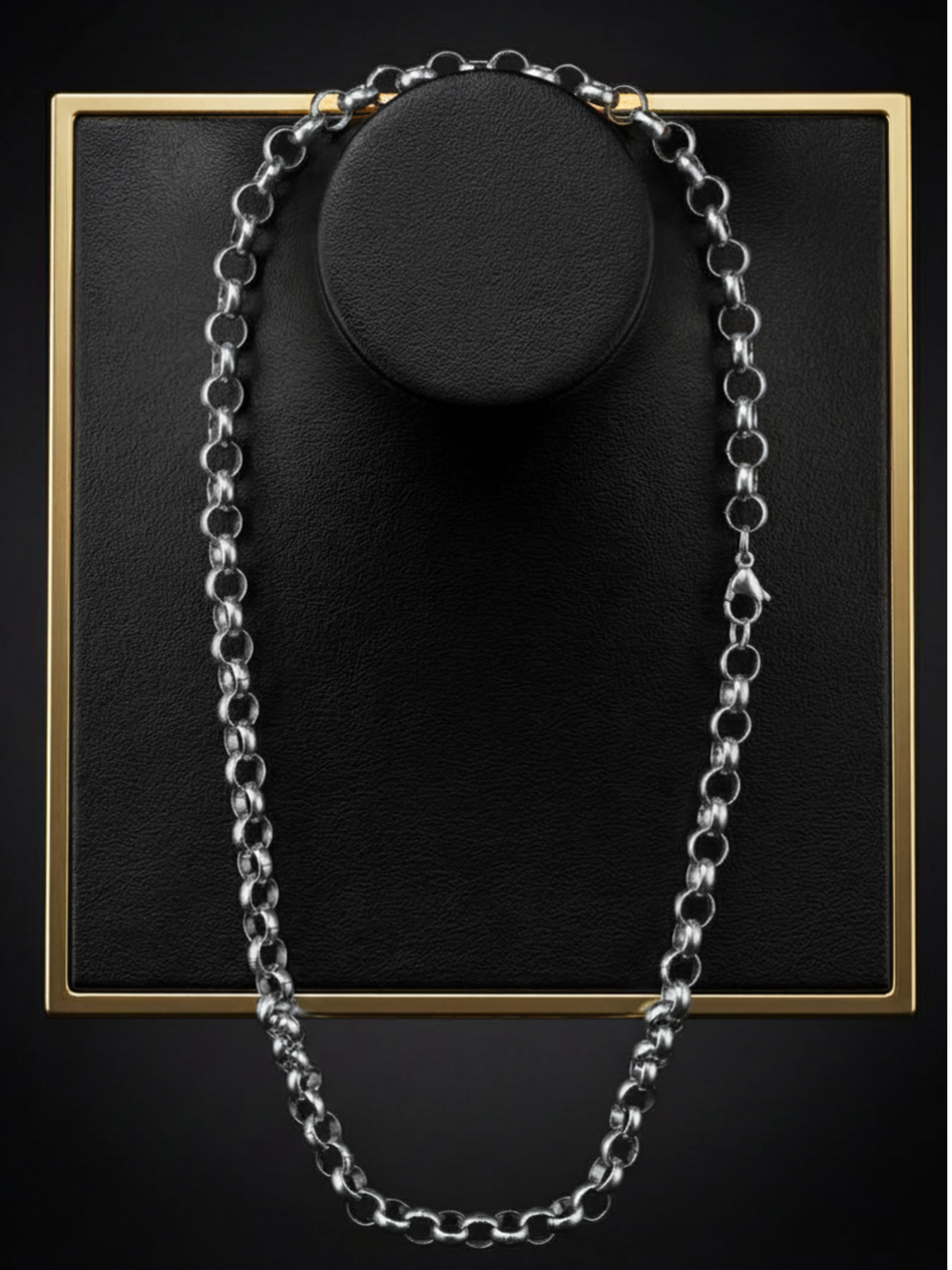 Silver Belcher Chain 10mm