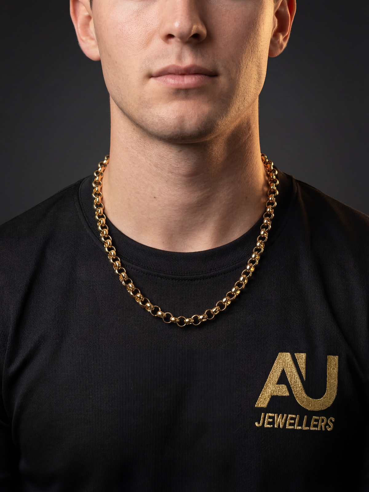 9ct Gold Filled Belcher Chain 10mm