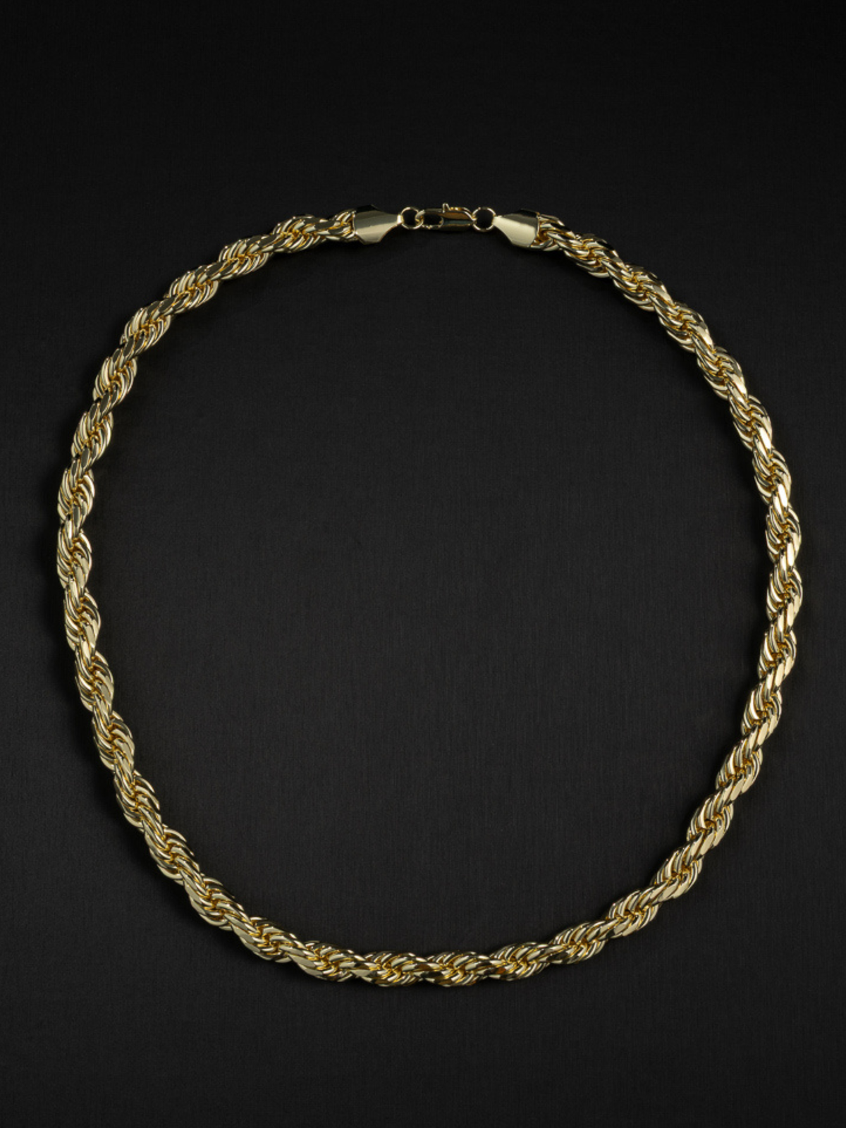 *NEW* 9ct Gold Filled Diamond Cut Rope Chain 10mm