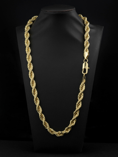 9ct Gold Filled Rope Chain 10mm