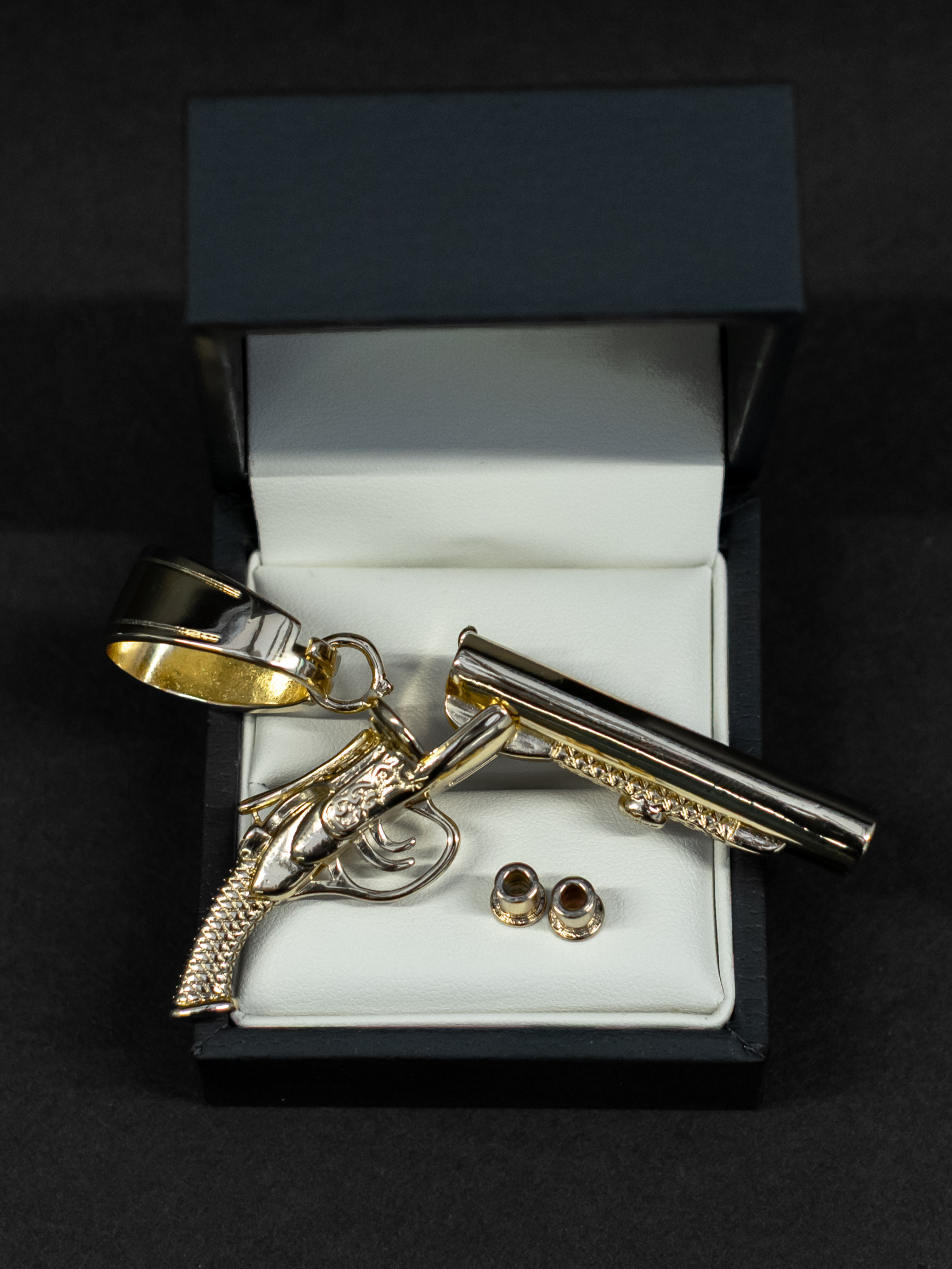 🎁 9ct Gold Filled Shotgun Pendant (100% off)