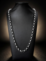 Silver Belcher Chain 10mm