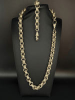 9ct Gold Filled Full Patterned Belcher Set 12mm
